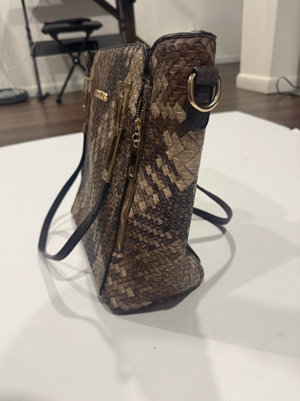 Michael Kors Python handbag - Picture 6 of 7